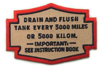 V-Twin 48-1972 - Drain Oil Patches