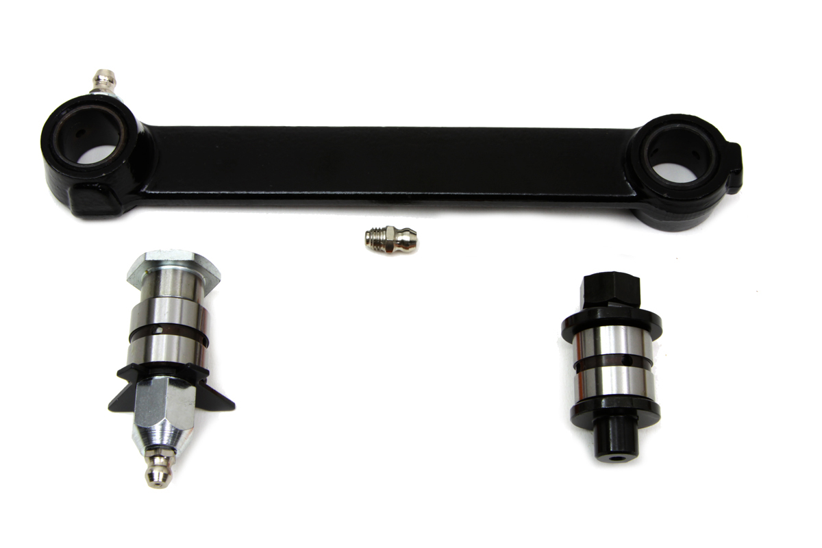 V-Twin 49-0627 - Black Front Brake Shackle Bar Kit