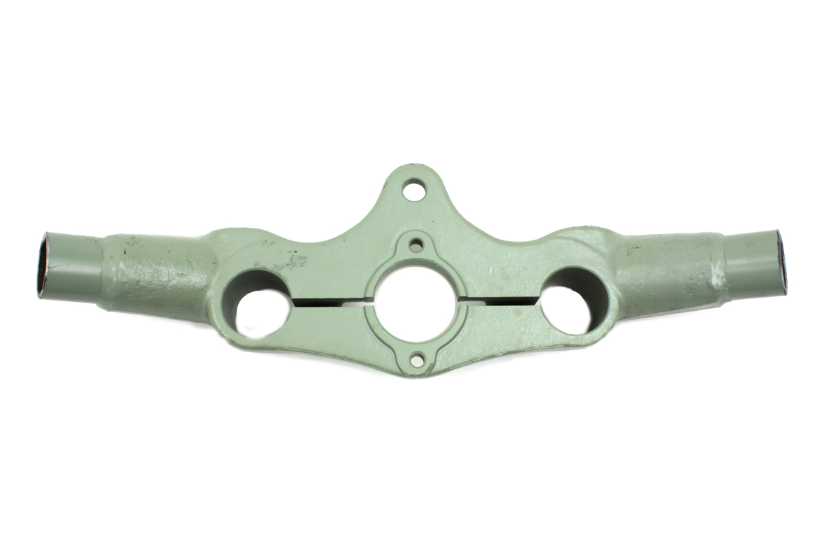 SPRING FORK RISER CLAMP, RAW VTWIN 49-0825