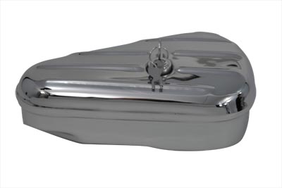 V-Twin 50-0600 - Oval Right Side Chrome Tool Box