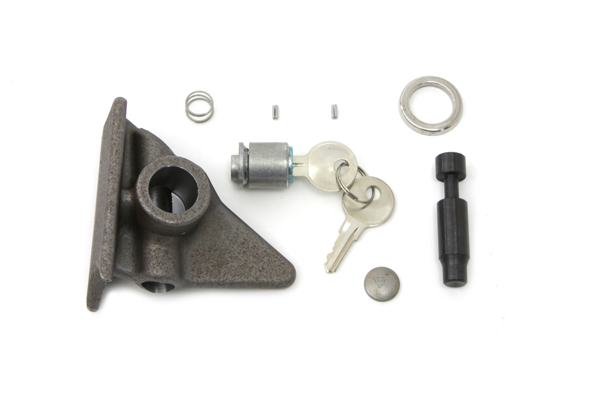 COMPLETE STEERING HEAD LOCK ASSEMBLY KIT VTWIN 51-0349