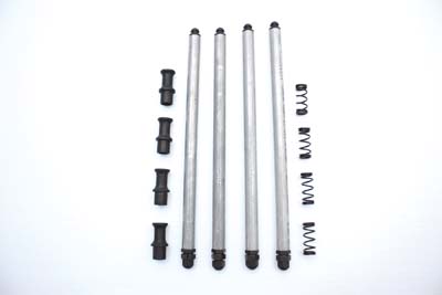 V-Twin 7132-12 - Colony Solid Pushrod Kit with Adapters