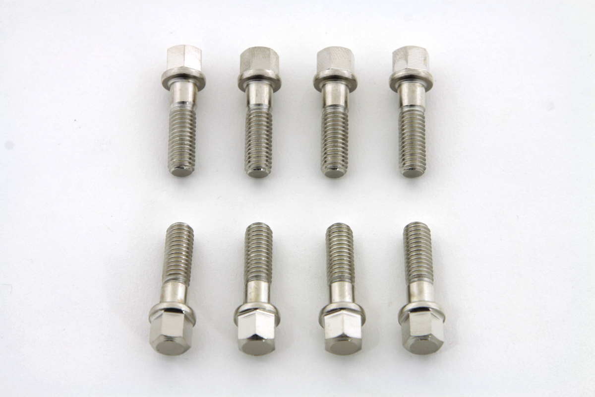 V-Twin 8605-16T - Lifter Base Screw Set Nickel Plated
