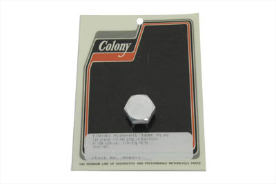 V-Twin 9503-1 - Cadmium Timing and Oil Tank Plug