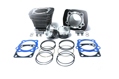 V-Twin 11-0589 - 1200cc Cylinder and Piston Conversion Kit Black