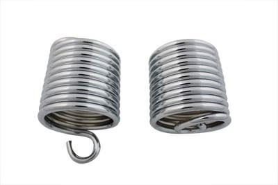 V-Twin 13-9240 - Auxiliary Seat Chrome Spring Set