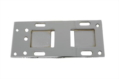 V-Twin 17-6658 - Chrome Transmission Mounting Plate