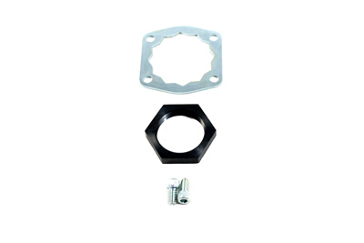 V-Twin 20-0308 - Front Belt Drive Lock Plate and Nut Kit