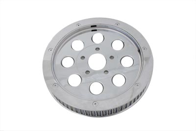 V-Twin 20-0313 - Rear Drive Pulley 65 Tooth Chrome