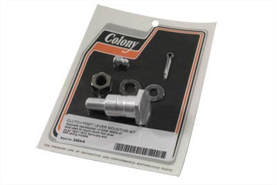 V-Twin 2654-6 - Cadmium Clutch Foot Lever Mounting Kit
