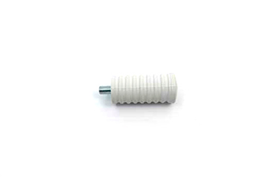 V-Twin 21-0902 - Shifter Footpeg White Rubber