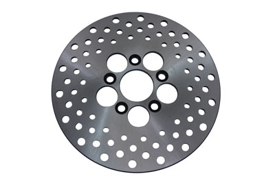 V-Twin 23-0315 - 10" Drilled Front or Rear Brake Disc
