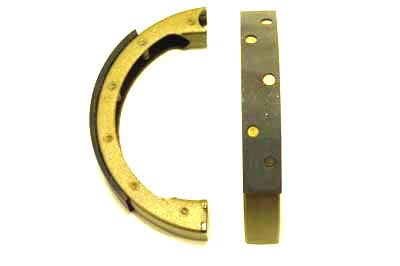 V-Twin 23-1993 - Front Brake Shoe and Lining Set