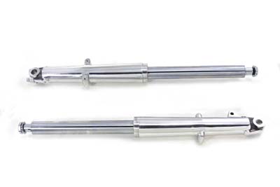 V-Twin 24-0791 - 41mm Hard Chrome Fork Slider Assembly with Poli