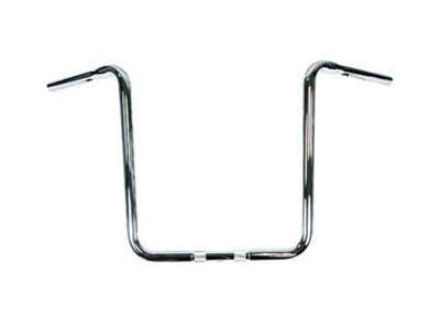 V-Twin 25-1126 - 17" Wide Body Ape Hanger Handlebar with Indents