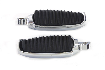 V-Twin 27-0325 - Rubber Inlay Footpeg Set
