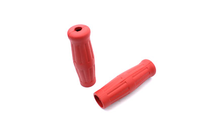 V-Twin 28-0160 - Bright Red Grip Set Style