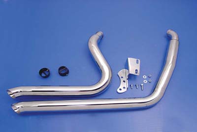 V-Twin 30-0475 - Exhaust Drag Pipe Set Side Sweep