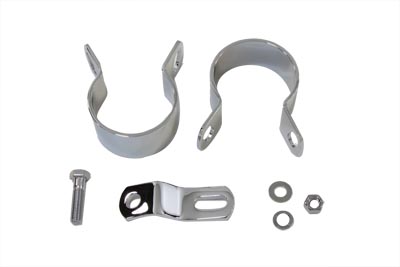 V-Twin 31-0556 - Exhaust Mount Clamp Kit Chrome