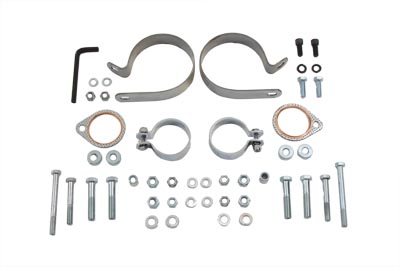 V-Twin 31-0708 - Dual Exhaust Clamp Kit