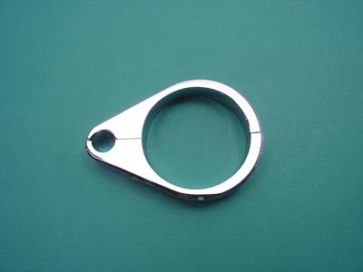V-Twin 31-1010 - Clutch Cable Clamp Chrome