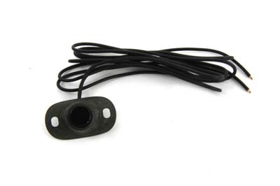 V-Twin 32-0344 - Parkerized Two Wire Horn Switch Button