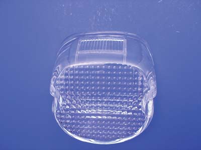 V-Twin 33-0246 - Tail Lamp Lens Laydown Style Clear