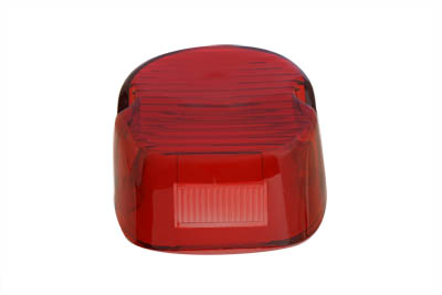 V-Twin 33-0247 - Tail Lamp Lens Laydown Style Red
