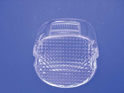 V-Twin 33-0250 - Tail Lamp Lens Laydown Style Clear