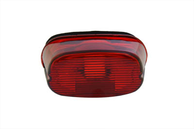 V-Twin 33-0254 - Tail Lamp Lens Laydown Style Red