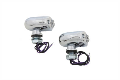 V-Twin 33-0275 - Center Mount LED Purple Marker Lamp Set