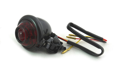 V-Twin 33-1046 - Black LED Bullet Style Tail Lamp Assembly