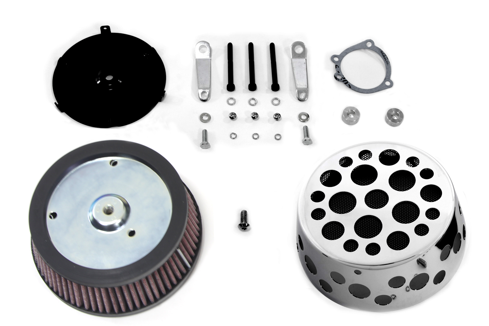 V-Twin 34-1742 - Air Cleaner Kit with Holes