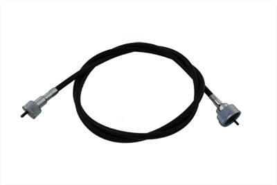 V-Twin 36-0624 - 50" Black Speedometer Cable