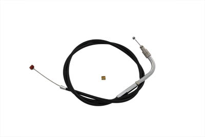 V-Twin 36-0744 - Black Throttle Cable with 38" Casing