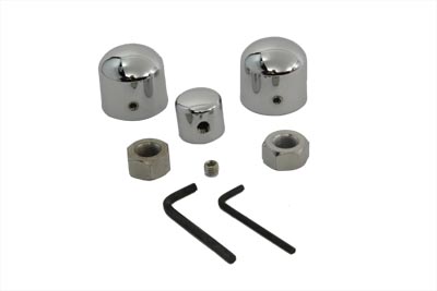 V-Twin 37-0035 - Front Axle Cap Cover Set