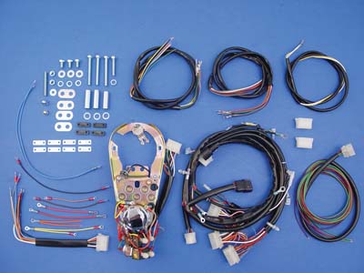 V-Twin 39-0191 - 5 Light Dash Base Wiring Harness Assembly
