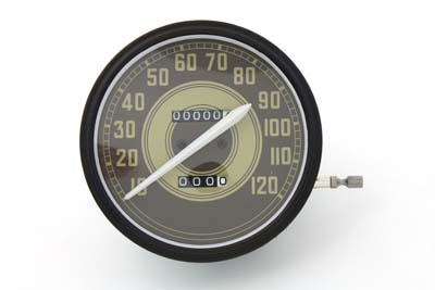 V-Twin 39-0298 - Speedometer with 2:1 Ratio and Army Graphics