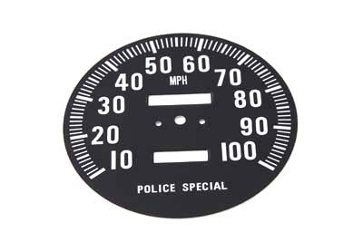 V-Twin 39-0312 - Speedometer Tin Face