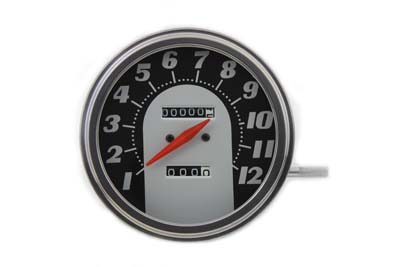 V-Twin 39-0326 - Tombstone Style 2:1 Speedometer