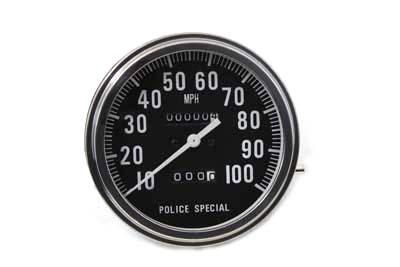 V-Twin 39-0327 - Speedometer 2:1 Police Special