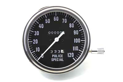 V-Twin 39-0932 - Police Special Speedometer with 2:1 Ratio