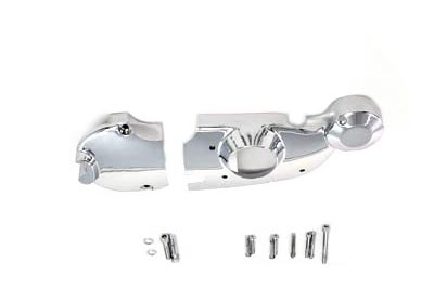 V-Twin 42-0898 - Chrome Cam and Sprocket Cover Kit
