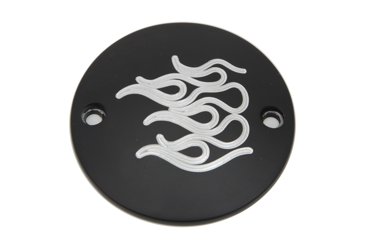 V-Twin 42-1122 - Black Flame Ignition System Cover