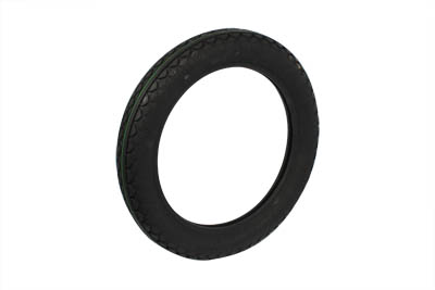 V-Twin 46-0007 - Replica Black Diamond Tire 4.00" X 19" Blackwal