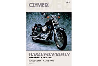 V-Twin 48-0587 - Clymer Repair Manual for XL