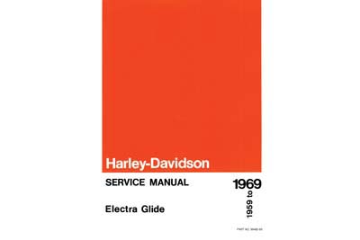 V-Twin 48-1718 - Factory Service Manual for Electra Glide