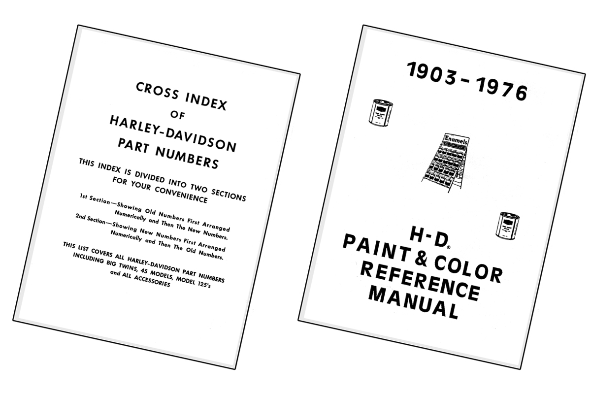 V-Twin 48-1757 - Paint and Number Reference Book
