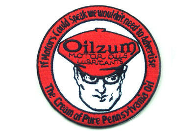 V-Twin 48-1764 - Vintage Style Oilzum Oil Patches