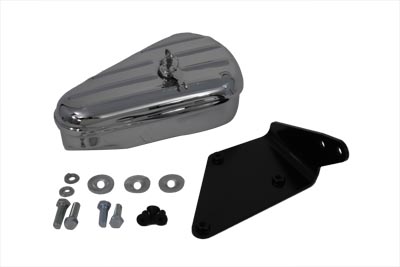 V-Twin 50-2025 - Tool Box and Mount Kit Right Side Chrome